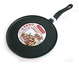 Home H & H Ex Chef Crêpe-Pfanne, antihaftbeschichtet, 1 Griff, 28 cm