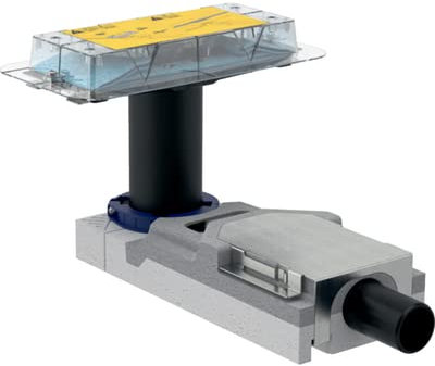 Geberit - Set tubo per canalina doccia CleanLine