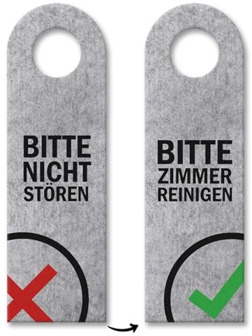 3X Bitte Nicht stören - Bitte Zimmer reinigen