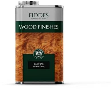 Fiddes - Lasure Nitro pour sols - 1 litre - Chêne foncé