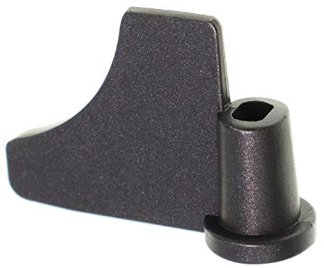 Gancho para amasar 30739 compatible con/pieza de repuesto para panificadoras como Unold, Silvercrest, Severin 60 x 21 x 44 mm