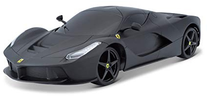 Maisto Tech R/C Ferrari LaFerrari: Fjärrstyrd bil i skala 1:24, 2,4 GHz, med pistolhandtagsstyrning, från 5 år, 20 cm, matt svart (581530-2)