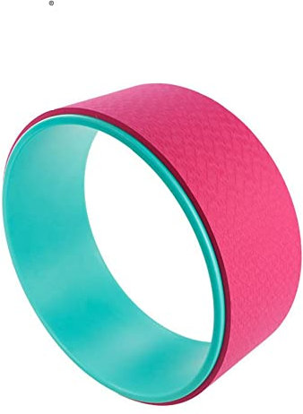 LTLCLZ Yoga Wheel TPE Rutschfester Yoga Spine Roller Wheel Circle Zur Linderung Von Rückenschmerzen Und Zur Verbesserung Der Flexibilität Beim Backbends Training,A