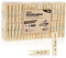 com-four® 240x mollette da bucato in bambù - mollette in Legno sostenibili - mollette per Appendere Biancheria, Artigianato e Decorazione - Morsetti in bambù (bambù - 240 Pezzi)
