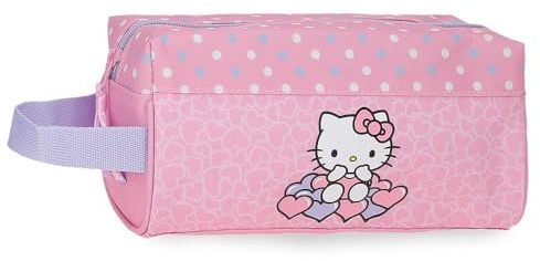 Hello Kitty Hearts & Dots, Federmäppchen, Umhängetasche, aus Polyester,