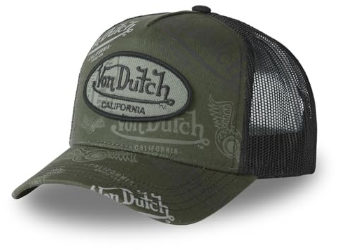 Von Dutch Kappe für Damen und Herren, Trucker-Kappe mit Snapback