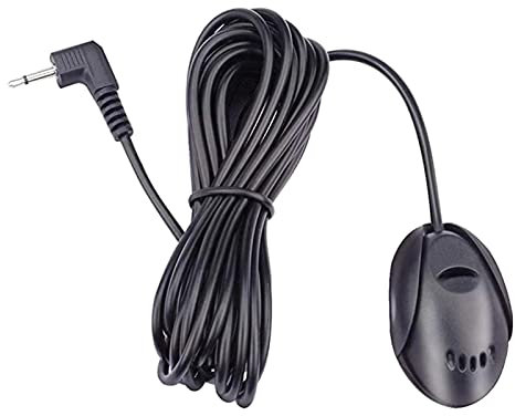 Microphone de voiture 3,5 mm pour son stéréo de voiture mains libres pour lecteur radio type micro adhésif