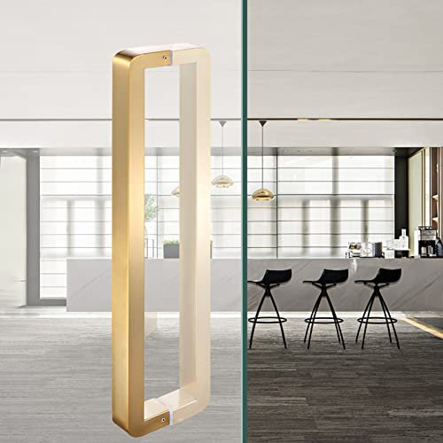 RCSTYNUK Maniglia per Porta, Maniglia per Porta Scorrevole, Maniglia per Porta Scorrevole in Vetro,Maniglia per Porta a Doppio Ingresso, Maniglia per Porta Doccia/Finestra