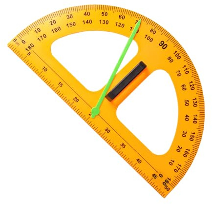 Großer Klassenzimmer-Winkelmesser, Mathematikunterricht, großes digitales Design, Mathematikunterricht, Winkelmesser für Ingenieure, Klassenzimmer, trocken abwischbare Tafeln