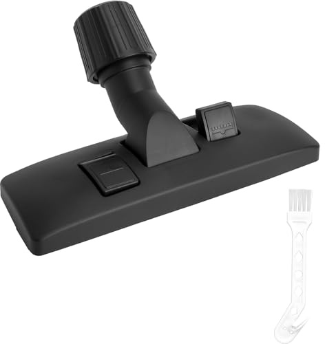 Dammsugarmunstycke 32–37 mm universell borste för hårda golv – dammsugarborste för parkett kakel laminat, rund anslutning 32/35/36/37 mm, kompatibel med Miele AEG Siemens Bosch Kärcher Electrolux