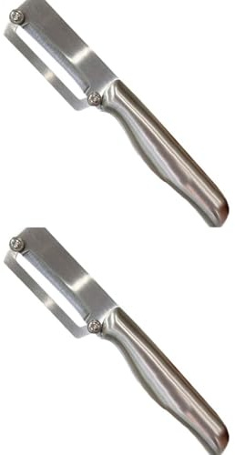 Pelapatate multifunzionale | Pelapatate senza intoppi | Pelapatates in legno 2 in 1 con apribottiglie | Pelapatates in acciaio inossidabile | Utensile cucina in legno anti-intoppo per frutta,