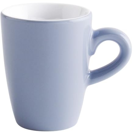 KAHLA 574732A72499C Pronto Colore Espresso-Obertasse hoch 0,10 l stormy blue|blau-graue Espressotasse aus Porzellan