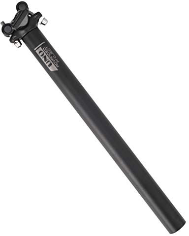 ESNIN Sattelstütze 31,6mm Fahrrad Sattelstange in 400mm Länge, Aluminiumlegierung Fahrradsattelstütze für Rennrad, Citybike, MTB, BMX