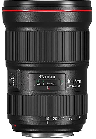 Canon EF 16-35 mm f/2.8L III USM Lens - Black (Renewed)