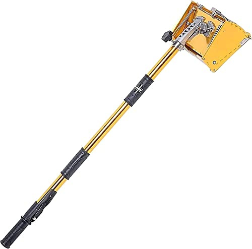YOPON Boîte de Finition Plate Professionnelle pour cloisons sèches 10'' avec poignée réglable de 38 à 71 Pouces, Outils de Pose de Ruban adhésif pour cloisons sèches, Outils de Finition pour