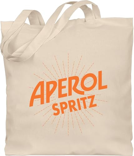 Shirtracer - Baumwolltasche - & Fasching - Taschen - Aperol Spritz Kostüm I Karneval Kostüm Aperol Spritz