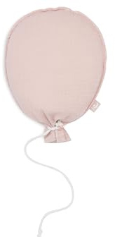 Jollein Stoffballon Baby – Wild Rose – Polyester/Baumwolle – Mit Herausnehmbarer Füllung – Kinderzimmer Deko – Wanddeko Kinderzimmer – Waschbar