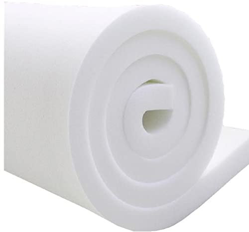 Schaumstoffkissen mit hoher Dichte, zuschneidbar, für Sofa, Esszimmerstühle, Indoor/Outdoor, Bänke, Ersatzpolsterung für Rollstühle, langlebige und bequeme Schaumstoffmatten