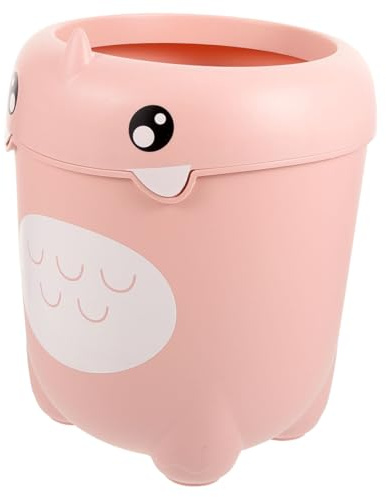 MAGICLULU Poubelle Plastique Dinosaure Cartoon Pour Chambre Garçon Fille Corbeille À Papier Sans Couvercle Pour Bureau Et Salon Design Créatif Et Mignon