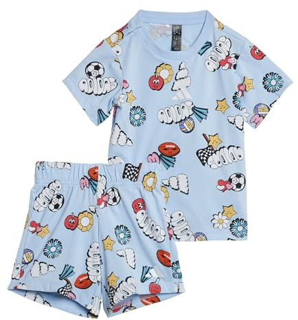 adidas Seasonal Essentials Fun te-set 24 månader – 3 år, blå, 24 månader