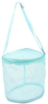 LIFKOME Mesh-Strandtasche Für Junge Mädchen Tragbare Strapazierfähiger Aufbewahrungsbeutel Für Strandspielzeug Handgepäck Geeignet Für Outdoor-aktivitäten Und Urlaub