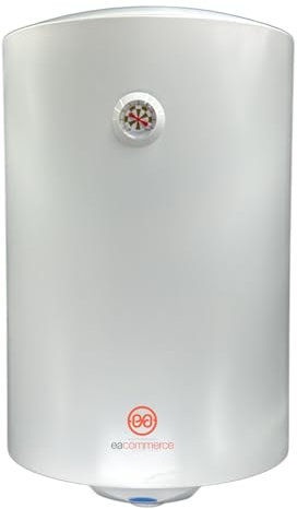 Scaldabagno Scaldacqua elettrico ad accumulo Murale Sopra lavello cilindrico 1500W Bianco 80 Litri