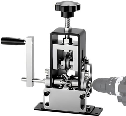 Maquina Pelacables Electricista Cobre, Pelacables Automático con Manivela, Manual Adecuado para Cables de 1-25 mm, Pela Cables de Electricidad para Cobre y Chatarra