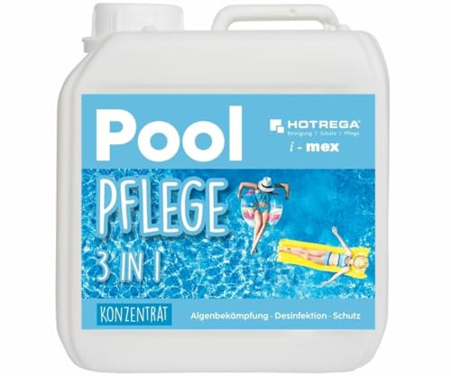 i-mex HOTREGA Jacuzzi Pool Pflege 3in1 Hot tub Whirlpool Chlor Desinfektion Konzentrat