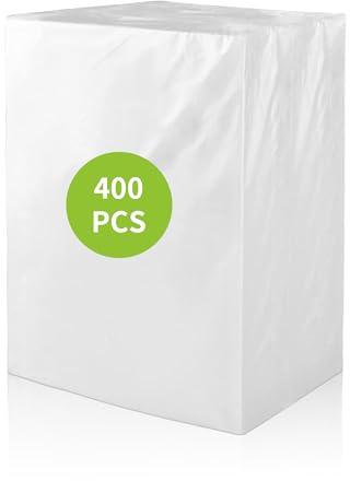 Vakuumierbeutel (20x30cm) 400 Beutel, Vakuumbeutel für alle Vakuumiergeräte | Lebensmittelbeutel zum Einfrieren, Sous Vide & Aufbewahren, Geprägt, Ideal für Fleisch, Fisch, Gemüse