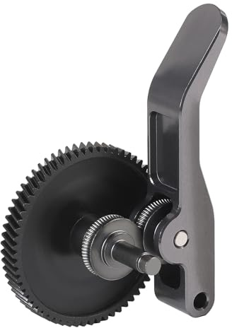 EFUTURETIME Ingranaggio Estrusore per Stampanti 3D Bambulab A1/A1 Mini | In Acciaio Duro con DLC Nano Coating, Albero Integrato Dual Gear, Prestazioni Durature e Maggiore Durata, Nero