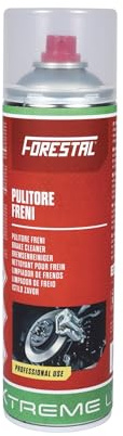 Bremsenreiniger Spray - 500ml – Bremsen Reiniger rückstandsfrei – Entfetter für Bremsen, Kupplung, Metall – schnell trocknend – für Auto, Motorrad, Fahrrad