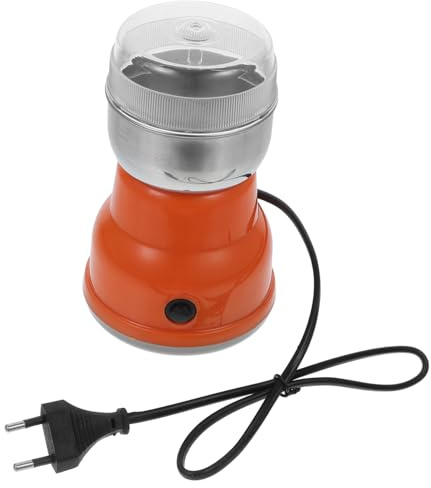 SAFIGLE Macchina Macina Caffè Elettrica per Chicchi con Design Unico in Pp, Facile da Pulire da Usare, per Casa