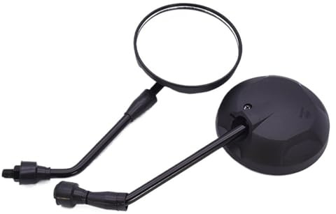 Specchietti retrovisori 2 Pz/paia Specchi Retrovisori Moto Per Scooter Bicicletta Elettrica Ciclomotore Electrombile Specchio Laterale 8mm Moto Accessori