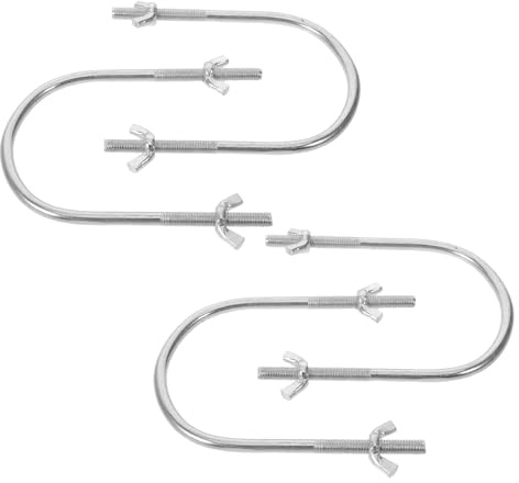 ANDRESLAD 4 Pezzi Supporto Gancio a U per Ruote Riscaldatore Elettrico a Olio, Base Girevole Mobile 4 Ganci per Radiatore, Accessorio Stabile per Riscaldamento Domestico e Facile Trasporto