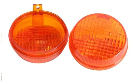 ENMYDB Frecce Lampadina Segnale Lente Per Lampada Anteriore E Posteriore Per Motocicletta Per Per Cruiser Per Rebel Per Shadow VT VTX 1300 Copertura Per Indicatori Di Direzione