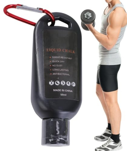 Gesso liquido, polvere antiscivolo per sport, sollevamento , gesso, per arrampicata, sollevamento , pole dance, fitness, tennis, ginnastica, golf, badminton