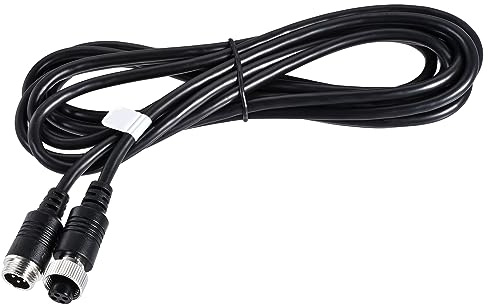 sourcing map Video Aviation Cable 4-poliges 9,84 ft 3 Meter langes | Abgeschirmtes Kabel von Stecker zu Buchse