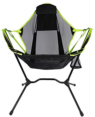 ASDFGHJK KANGYEBAIHUODIAN Outdoor-Klappstuhl mit Kissen Tragbarer bequemer Angelstuhl Camping-Stuhl Ultralight Travel Angeln Camping-Stuhl