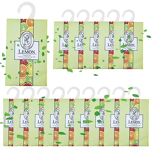 WDEC (Limone*15 * 20G) Sacchetti Per Aromi, Bustine, Borse, Armadietti Per Profumo, Armadi, Armadi Per Camera Da Letto, Carrelli Da Bagno