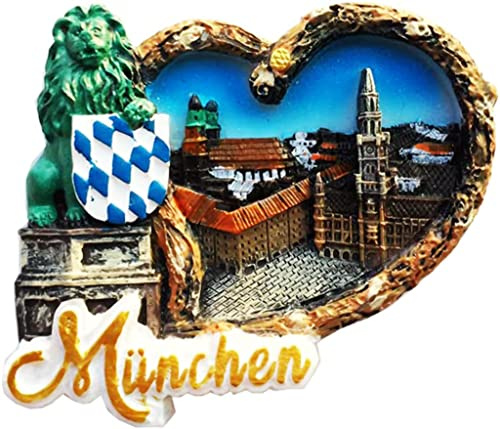 München Deutschland München Kühlschrankmagnet Kühlschrankmagnet Deko Magnet Aufkleber Souvenir Harz Basteln