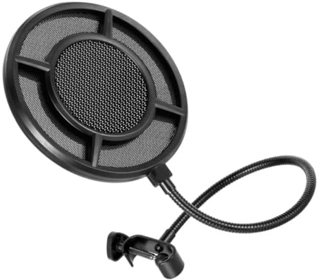TOYANDONA Pop Filter Wind Screen Filter Mic Shield Microphone Accessories for Microphones for Recording