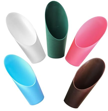 FONDOTIN 5St Saftiger Schaufelbecher Schaufeln für Bonsai-Erde Bodenspaten für den Anbau gartenwerkzeuge Garten wergzeug Erdschaufeln aus Kunststoff Anbauerde Spaten Graben Wiederverwendbar