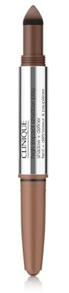 Clinique High Impact Shadow Play Shadow + Definer | Eyeliner + Eyeshadow | Crease Proof, Water Resistant + Safe For Sensitive Eyes, Double Latte, 1 Count