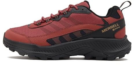 Merrell Men's Speed Strike 2 Gore-TEX® Walking Shoe (Black/Red, UK Footwear Size System, Adult, Men, Numeric, Medium, 8)