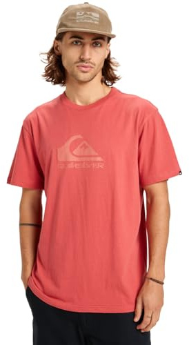 Quiksilver T-Shirt Manche Courtes EV COMP Logo SS Homme Rose XXL