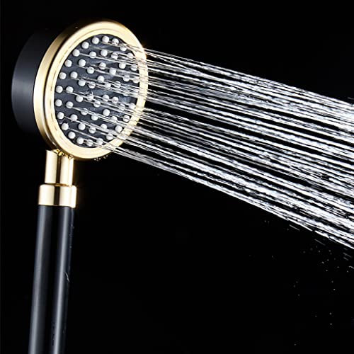 Pressurized Handheld Shower Head, Bathroom High Pressure Shower Set, with Silicone Nozzles, Built-in Filter Cotton,Showerheads for Spa,Pool and Home