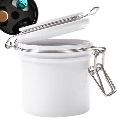 Réservoir de stockage de colle à cils – Conteneur de stockage de colle à cils | Réservoir de stockage de colle scellé pour extensions de cils | Conteneur portable pour éviter la sécheresse