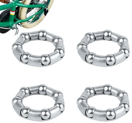 Cuscinetto Per Biciclette - Bike Cuscinetto Del Cuscinetto, 20,6 Mm X 7 Palline | 4 Cuscinetti A Sfere Per Ruota Anteriore In Bicicletta, Bambini/biciclette Elasticiose, 20,6 Mm X 7 Palline, Ruota