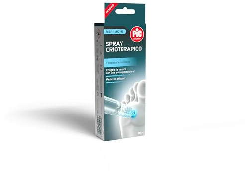 Pic Solution Spray Crioterapico per Verruche - 38ml, Rimozione Veloce e Sicura di Verruche Comuni e Plantari in modo efficace e rapido, anche con una sola applicazione