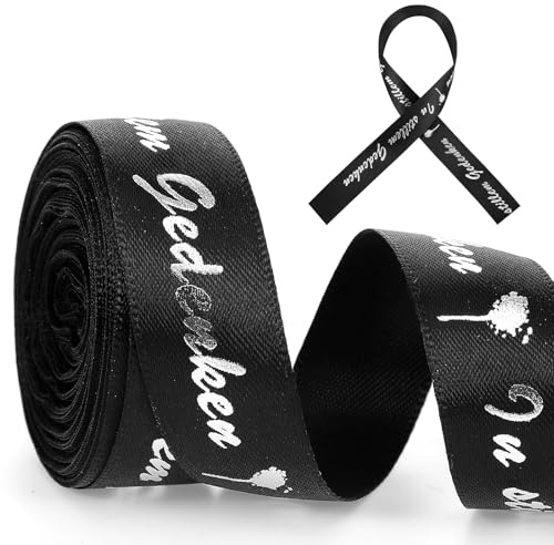 Schwarz Trauerschleife Mit Text 20 Mm X 9 M Trauerschleife Für Selbst Gestalten Personalisiert Trauerflor Band Schwarz Dünn Trauerflor Schleifenband Verpackungsfotorahmen Trauerband Zum Beschriften